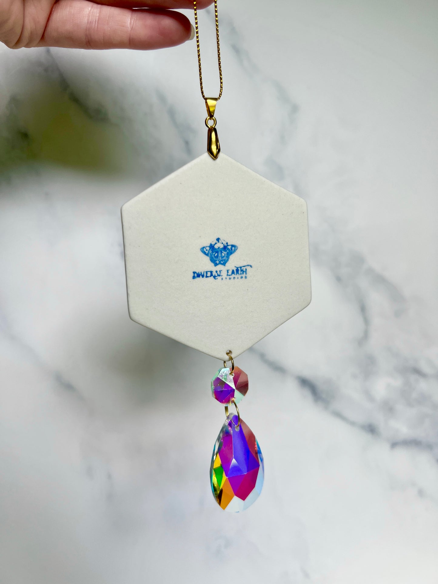 Luna Moth Cloud Sun catcher Wall Hanging Decor