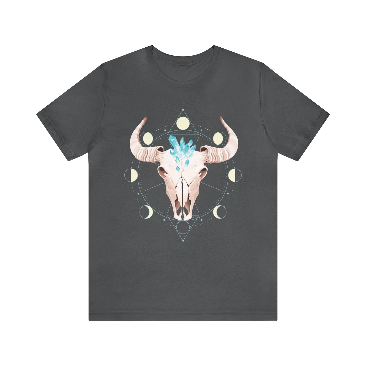 Bull Skull Shirt Unisex Jersey Witchy Tee