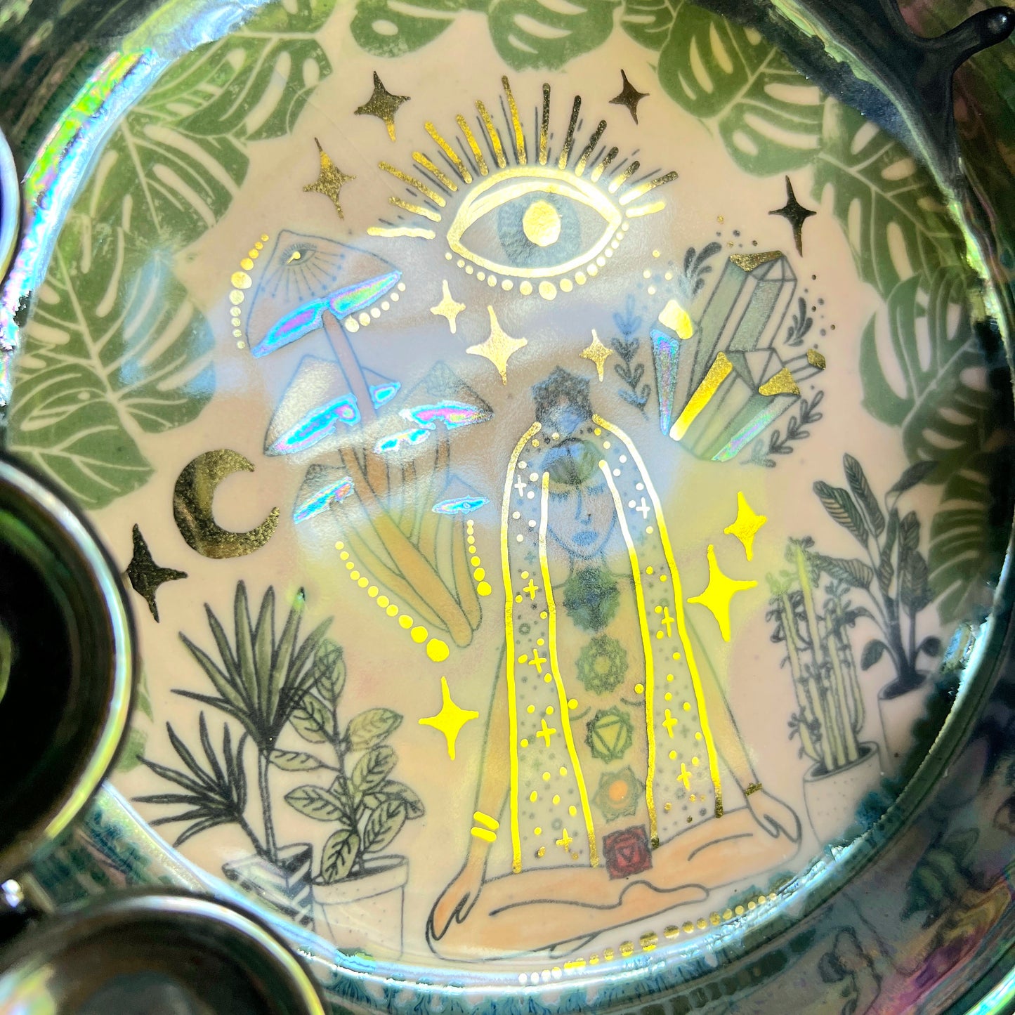 IMPERFECT Plant Goddess Infinity Tray Rainbow