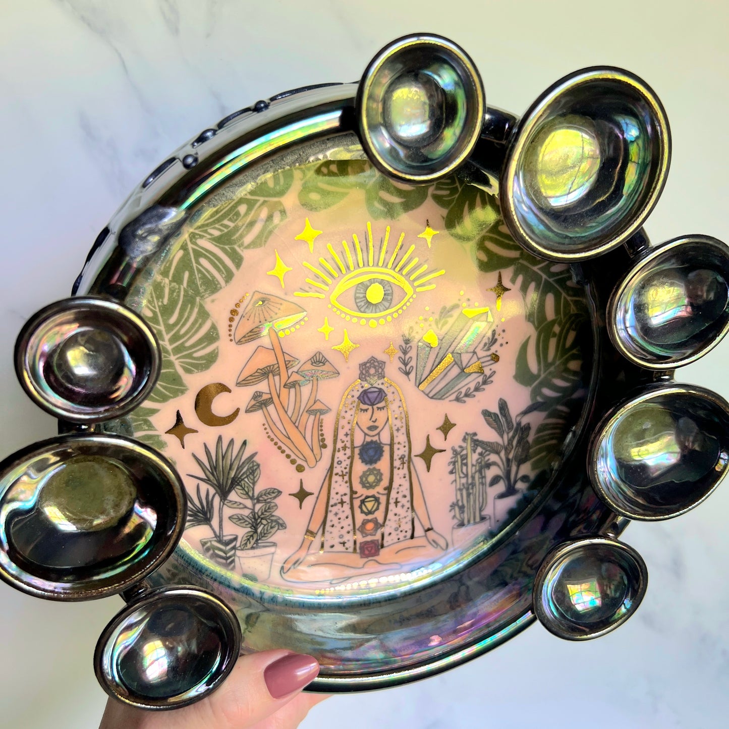 IMPERFECT Plant Goddess Infinity Tray Rainbow