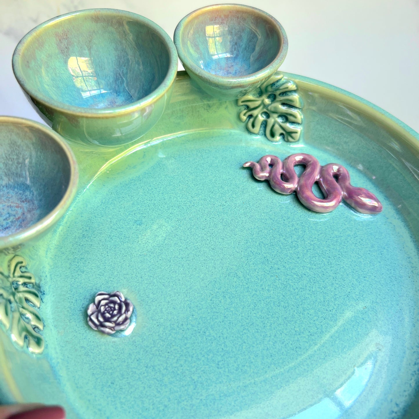 IMPERFECT Snake Monstera Infinity Tray