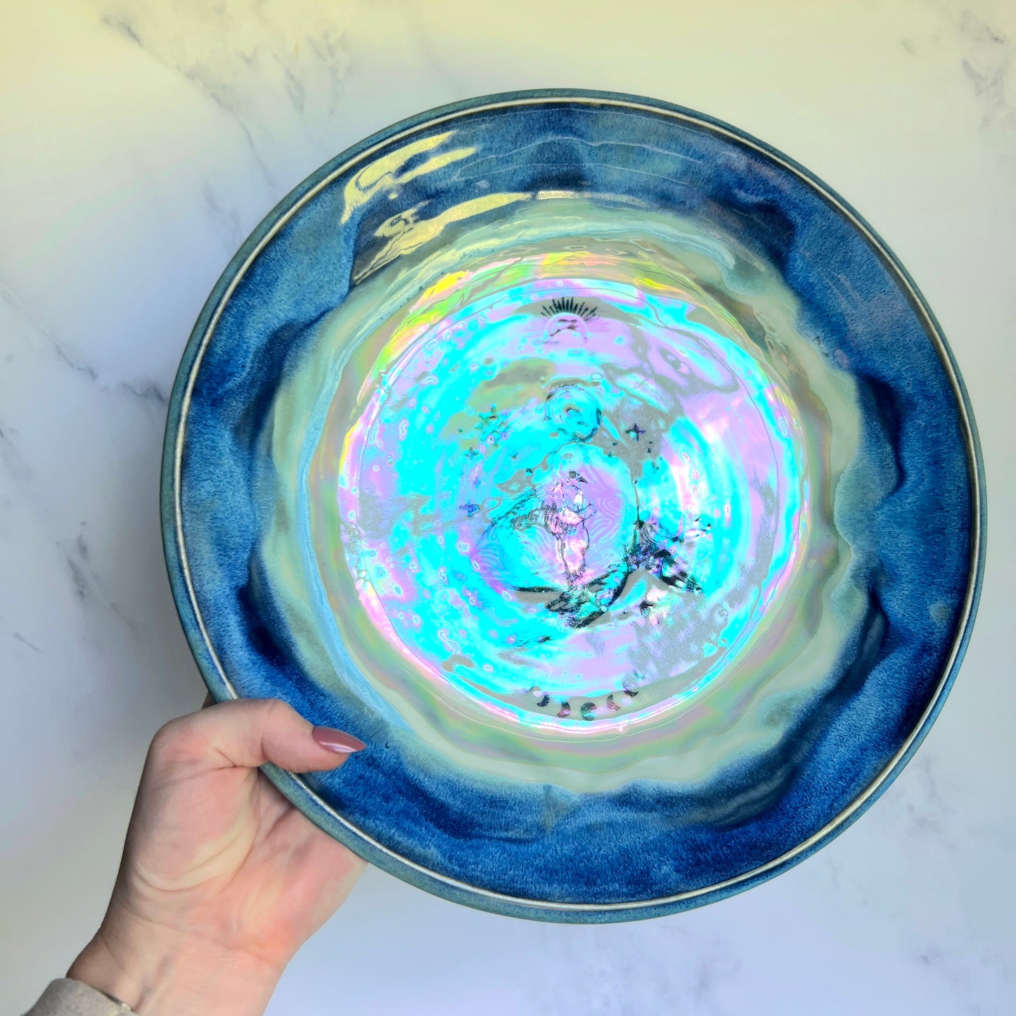 IMPERFECT Large Turtle Alien Platter