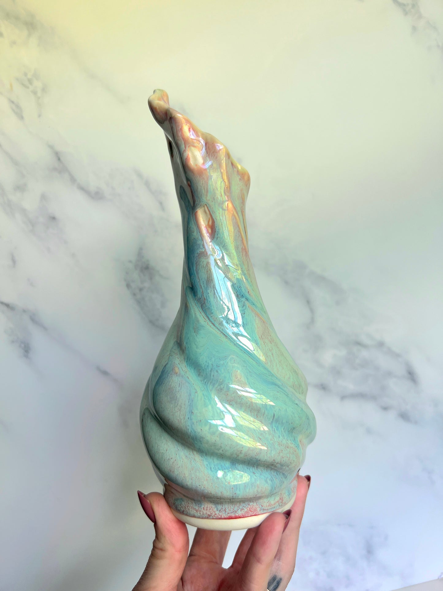 MCM Swirl Vase