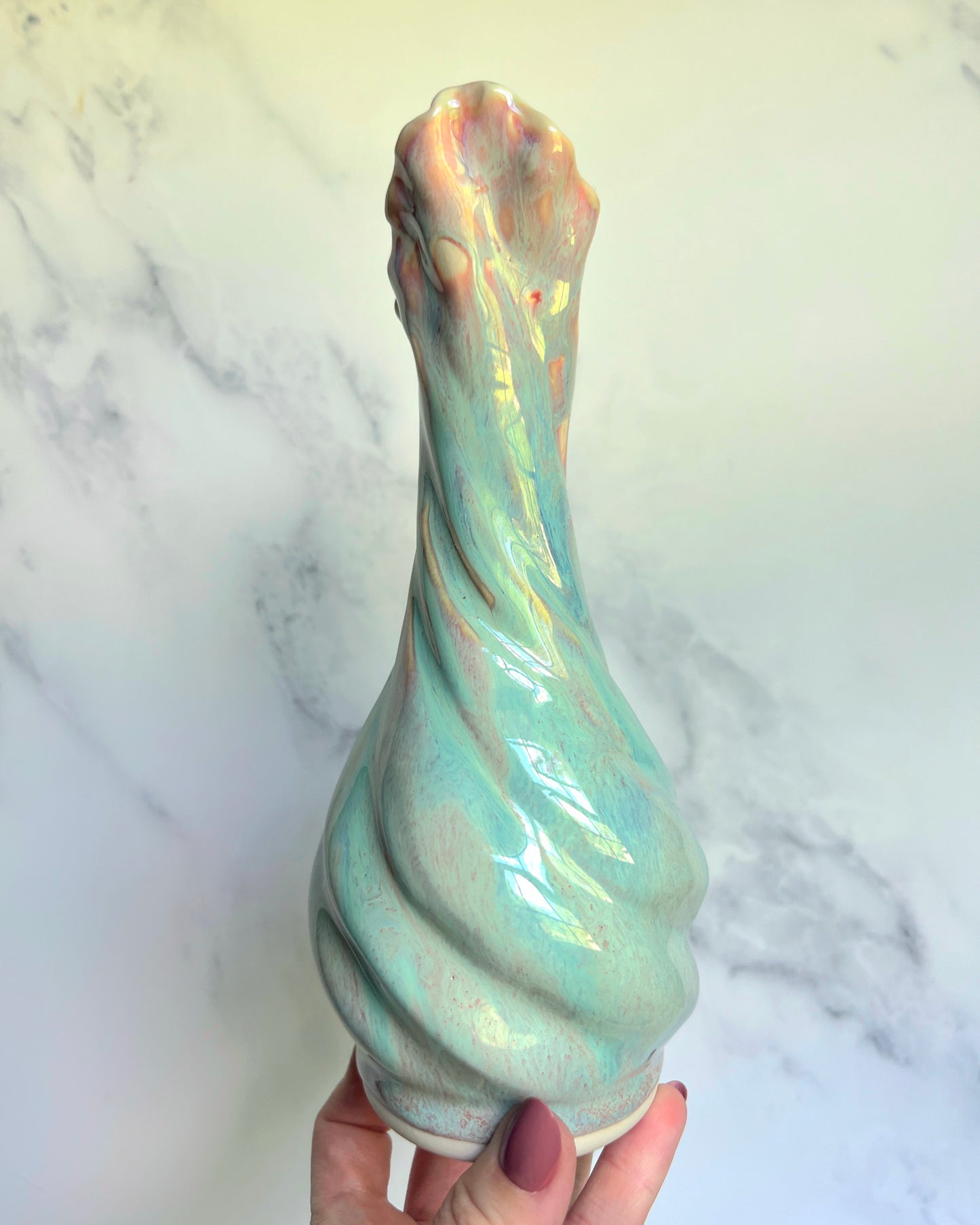 MCM Swirl Vase