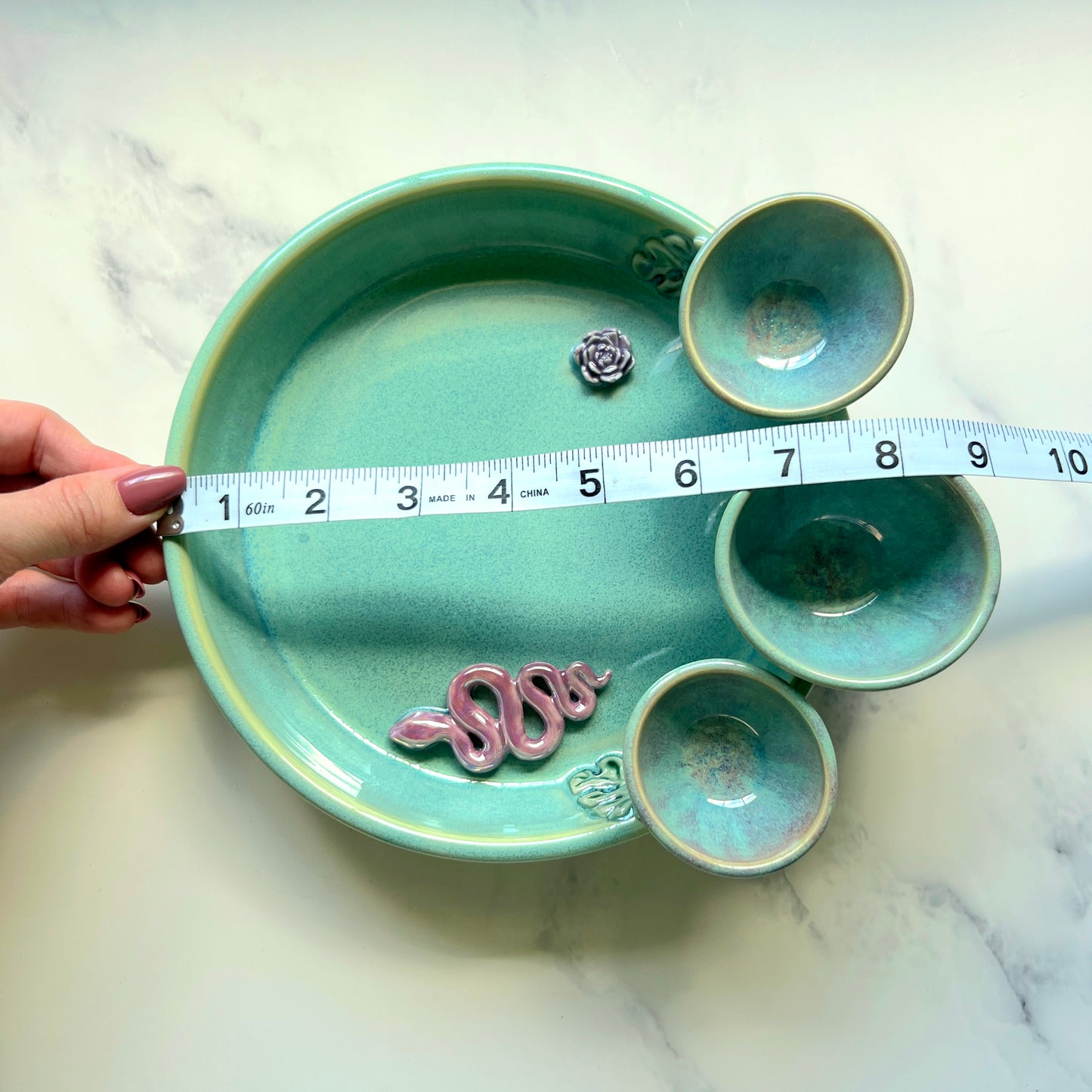 IMPERFECT Snake Monstera Infinity Tray