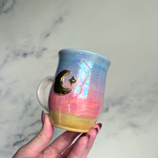 Mini Golden Moon Color Way Mug