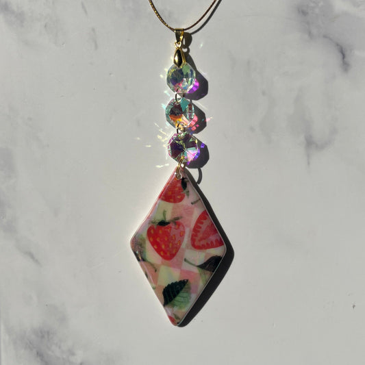 Strawberry Suncatcher 5