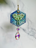 Luna Moth Cloud Sun catcher Wall Hanging Decor