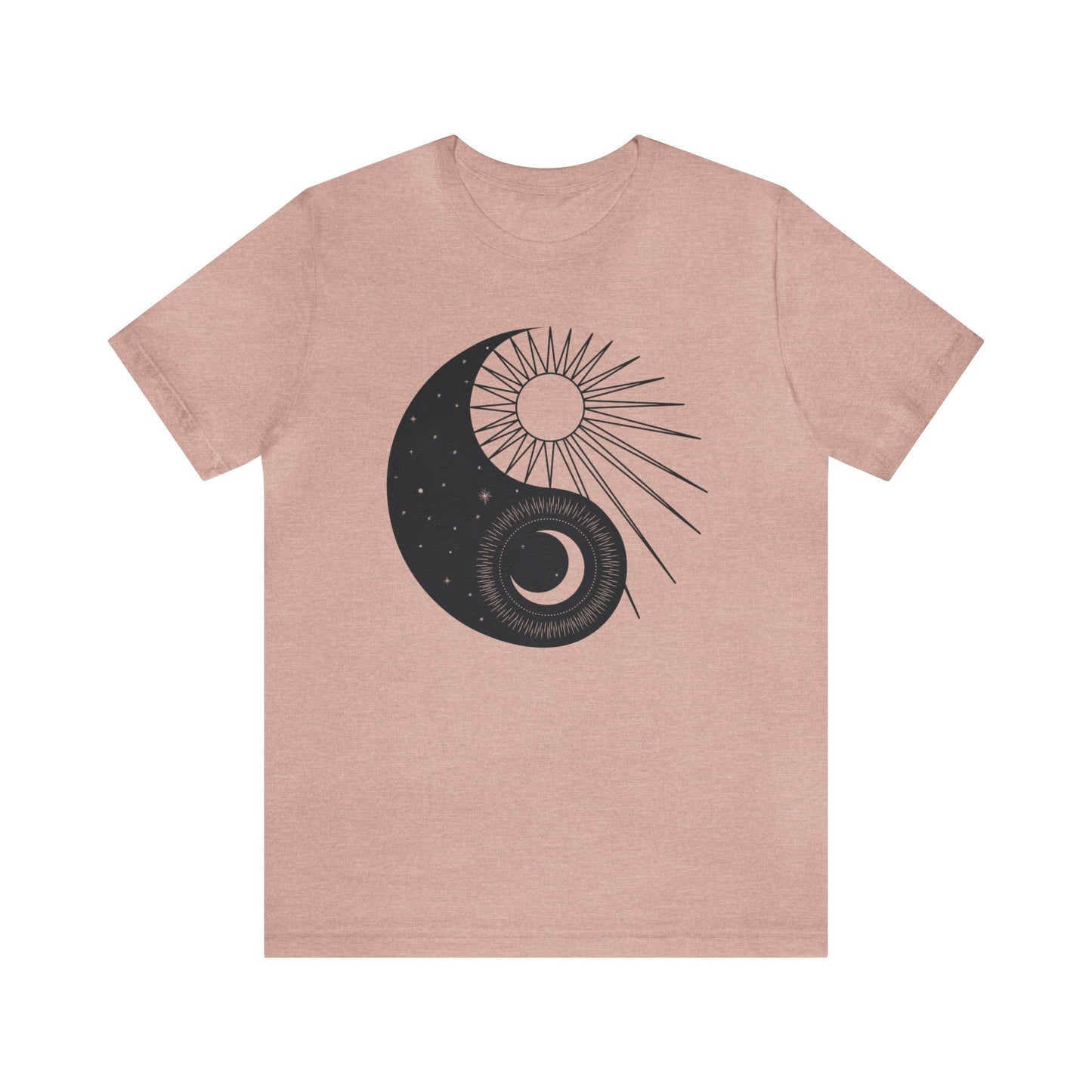 Yin Yang Shirt Unisex Jersey Sun and Moon Tee