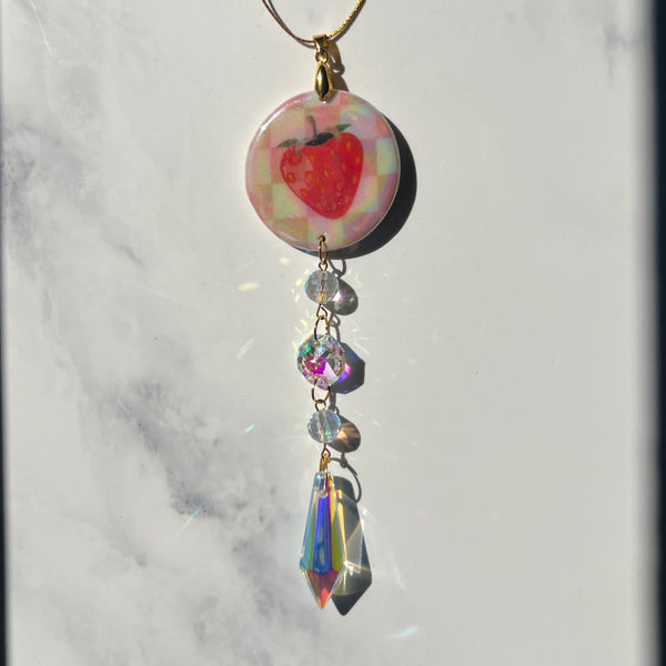 Strawberry Suncatcher 1