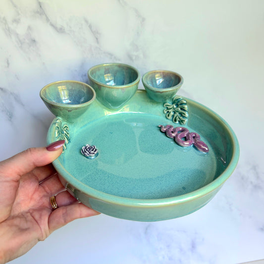 IMPERFECT Snake Monstera Infinity Tray