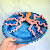 IMPERFECT Large Opal Octopus Platter
