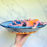 IMPERFECT Large Opal Octopus Platter