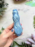 Libra Moonstone Pipe Zodiac Sign Porcelain Ceramic Smoking Pipe