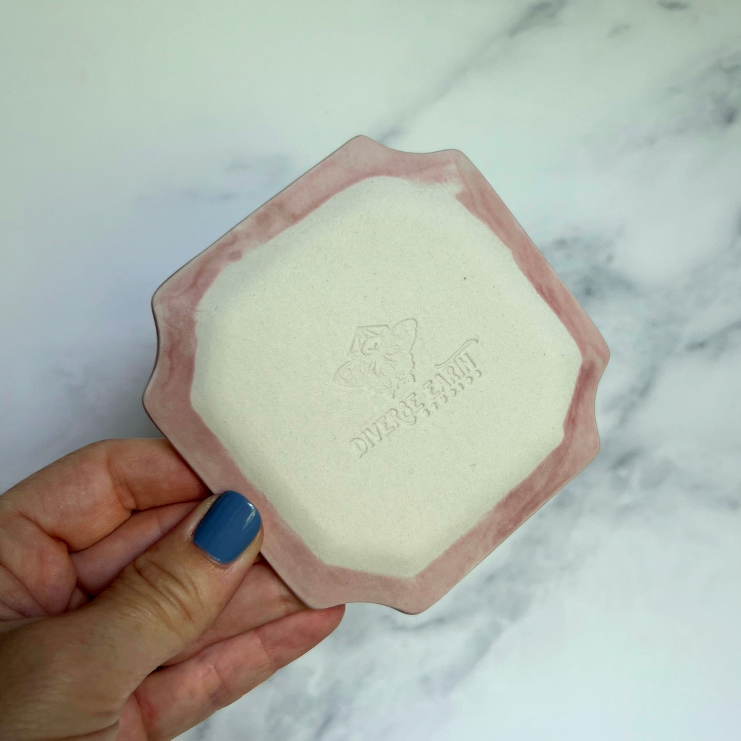 Medusa Dish Square Iridescent Altar Ring Jewelry Tray