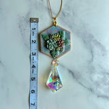 Succulents Sun Catcher Wall Hanging Decor