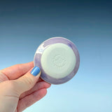 Mini Mushroom Dish Round Iridescent Altar Gold Star Jewelry Tray