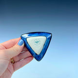 Mini Snake Dish Round Iridescent Altar Gold Star Jewelry Tray Triangle