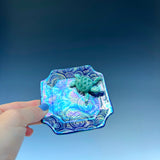 Turtle Cloud Iridescent Altar Ring Jewelry Tray