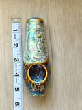 Mushroom Moon Pipe Porcelain Ceramic Smoking Pipe
