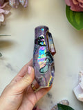 Rainbow Crystal Pipe Chakra Mushroom and Snake Porcelain Smoking Pipe