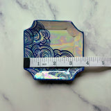 Square Cloud Tray, Iridescent Altar Ring Jewelry Soap Tray