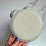 Clam Coral Reef Dish with 2 Mini Bowls Iridescent Cloud Altar Ring Jewelry Tray E