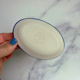 Lil Oval Cloud Dish Iridescent Ring Tray