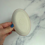 Lil Oval Strawberry Dish Iridescent Ring Tray