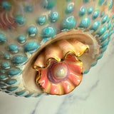 Pearl Clam Mug, Iridescent Porcelain Pottery Mug