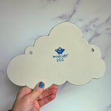 5 Dish Cloud Jewelry Wall Hanging Necklace Display with Ring Dishes B