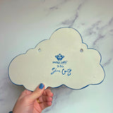 Cloud Jewelry Wall Hanging Necklace Display G