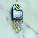 Arch Cloud Suncatcher Moon & Star Iridescent Ornament