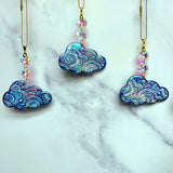 Cloud Suncatcher Iridescent Ornament