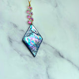 Diamond Cloud Suncatcher Iridescent Ornament