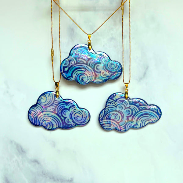 Iridescent Cloud Ornament
