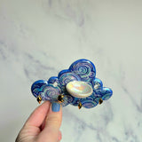 Mini Cloud Jewelry Wall Hanging 1 Dish Necklace Display with Gold Stars G