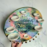 XL Medusa Jewelry Wall Hanging Necklace Display