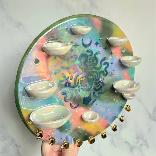 XL Medusa Jewelry Wall Hanging Necklace Display