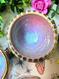 Gold Goddess and Whale Jewelry Tray Witchy Altar Incense Dish