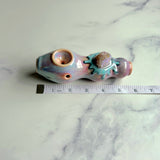Aura Spirit Quartz Pipe, Candy Slime Crystal Porcelain Ceramic