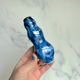 Moonstone Pipe Blue Slime Porcelain Ceramic Smoking Pipe
