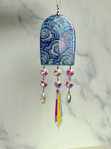 Cloud Arch Sun Catcher Ornament Prisms