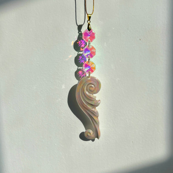 Fancy Filigree Sun Catcher Ornament Prisms A