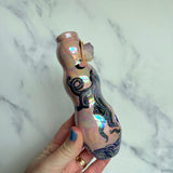 Octopus Aura Spirit Quartz Pipe with Clouds