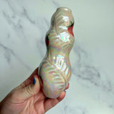 Rose Quartz Heart Pipe Strawberry