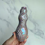 Purple Snake Chrysocolla Pipe