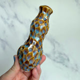 Tigers Eye Porcelain Pipe
