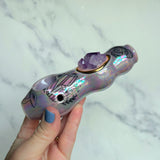 Amethyst Porcelain Pipe