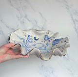 Giant Clam Shell Octopus Bowl Sculpture